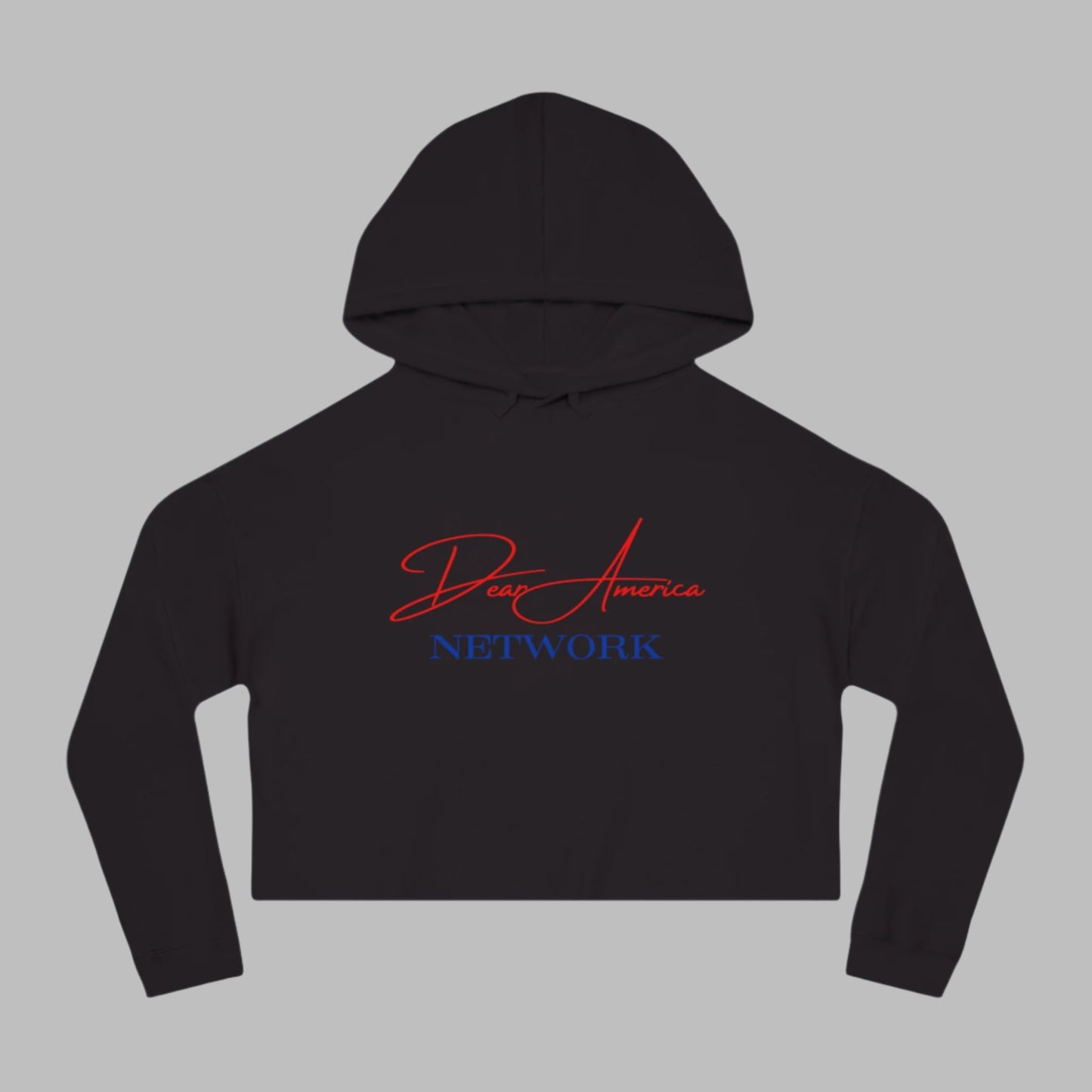 Cropped Hooded Sweatshirt
