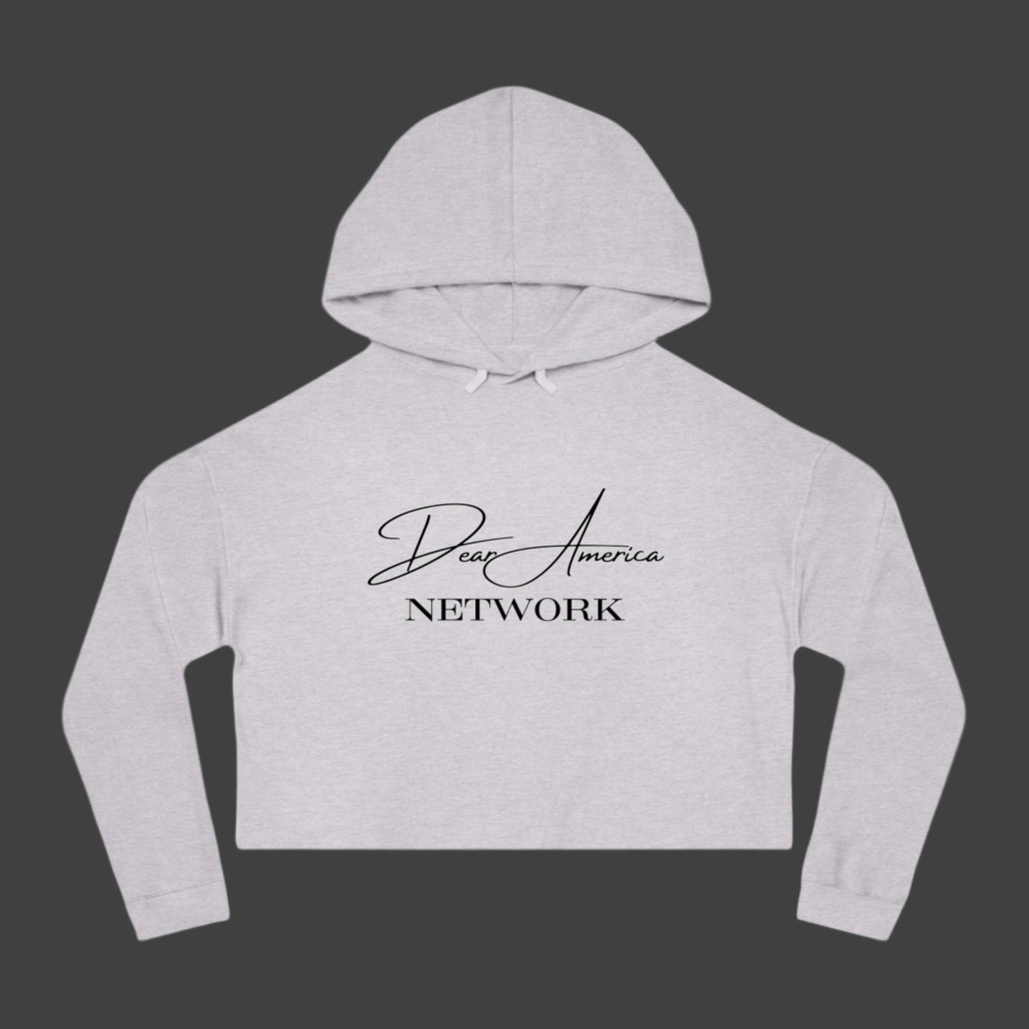 Cropped Hooded Sweatshirt