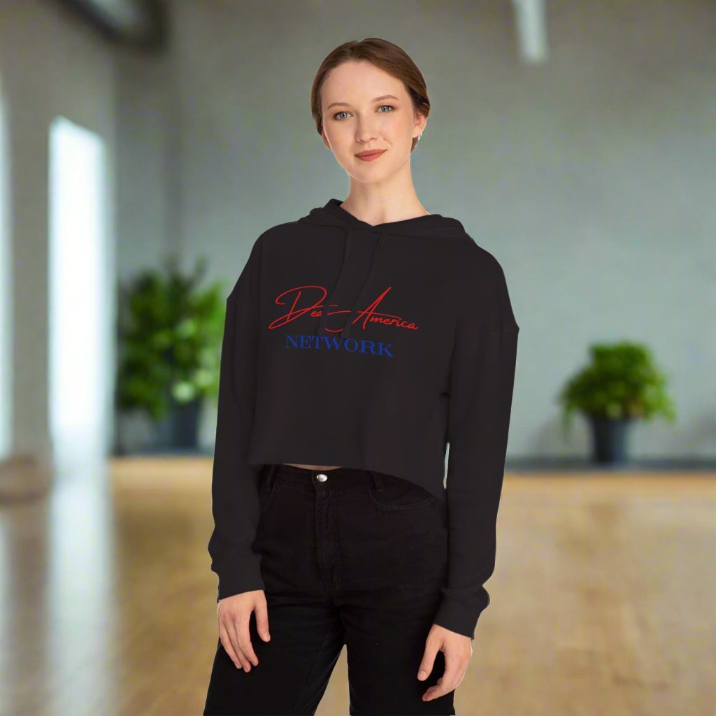 Cropped Hooded Sweatshirt