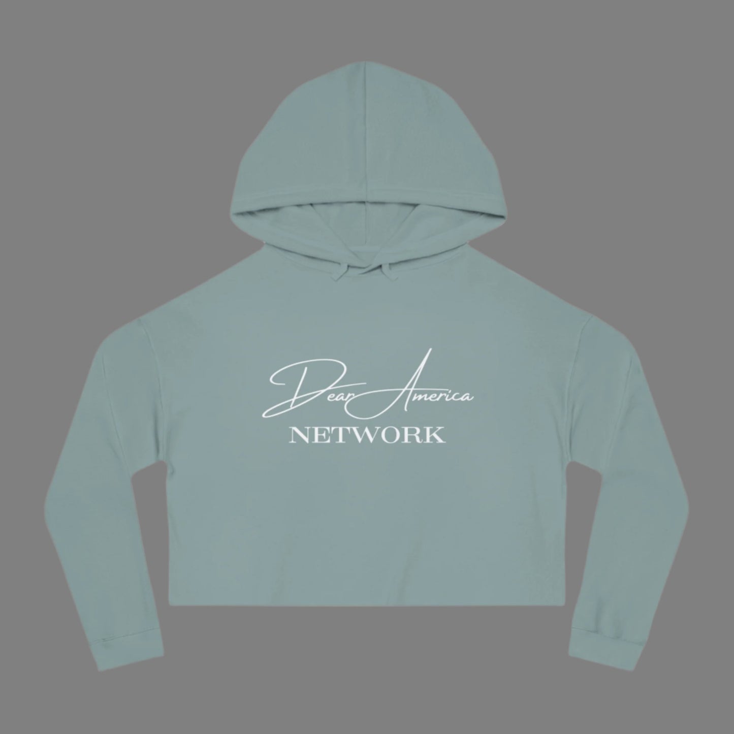 Cropped Hooded Sweatshirt