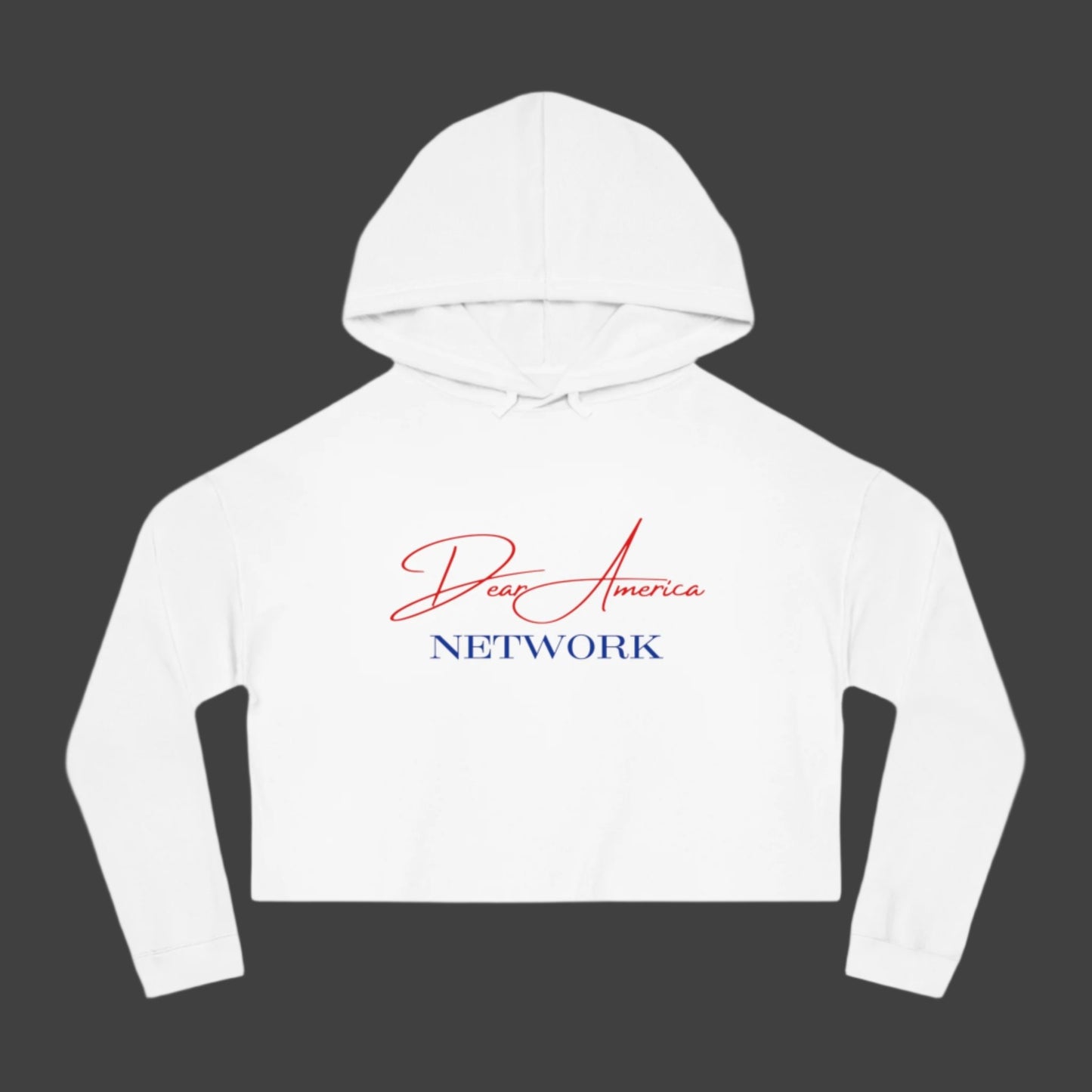 Cropped Hooded Sweatshirt