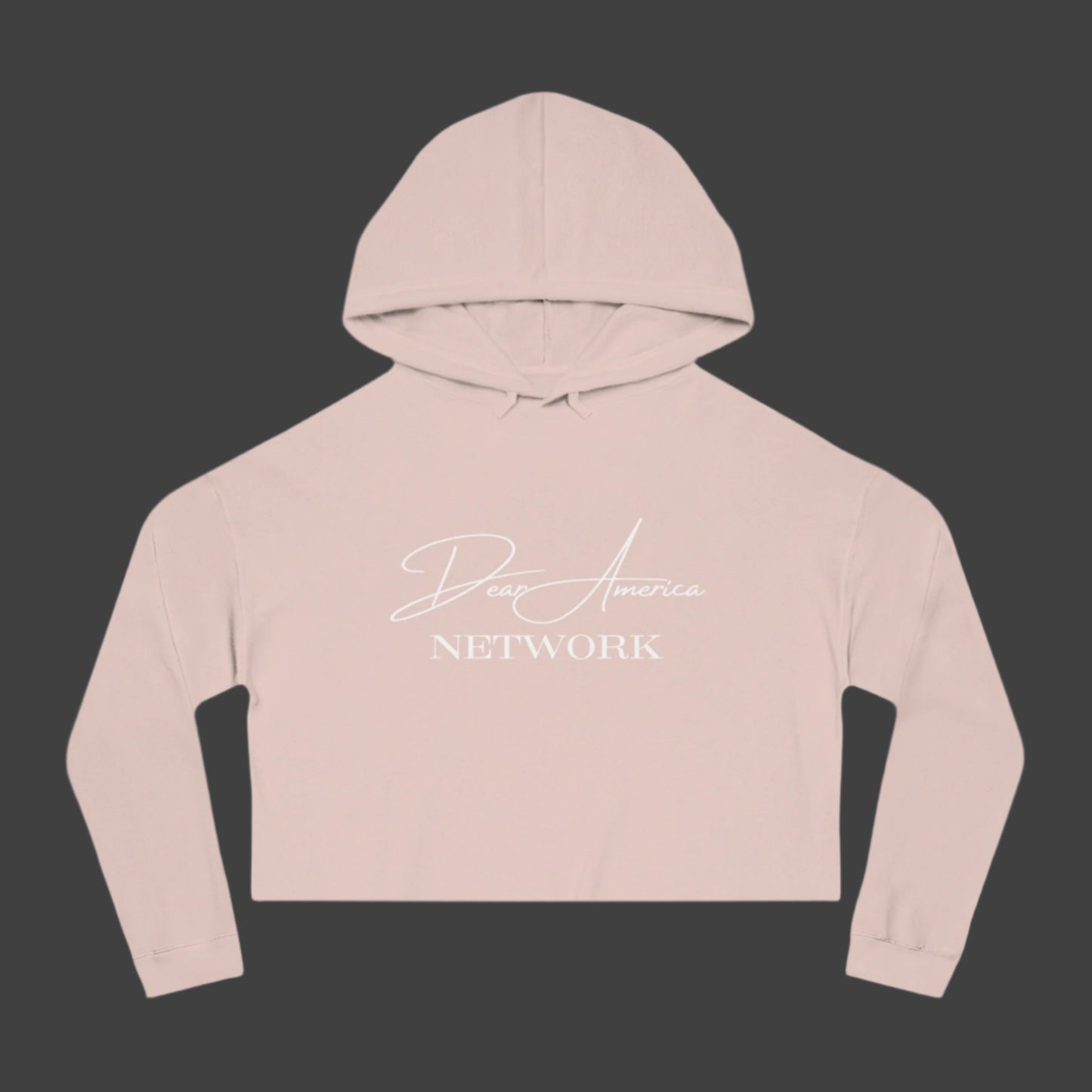 Cropped Hooded Sweatshirt
