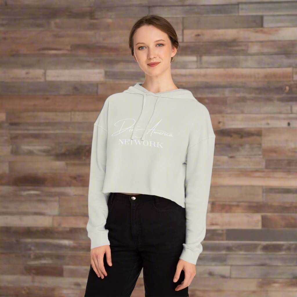 Cropped Hooded Sweatshirt