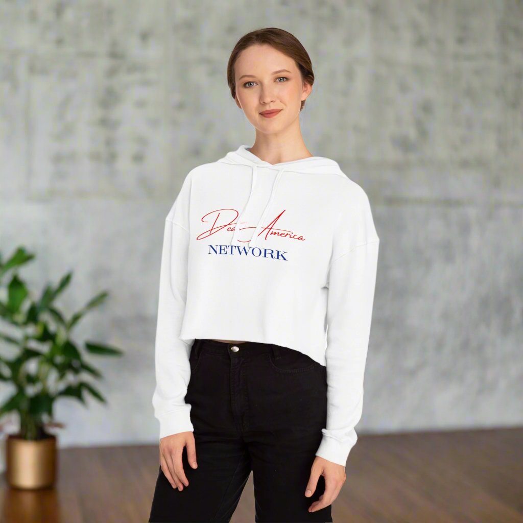 Cropped Hooded Sweatshirt