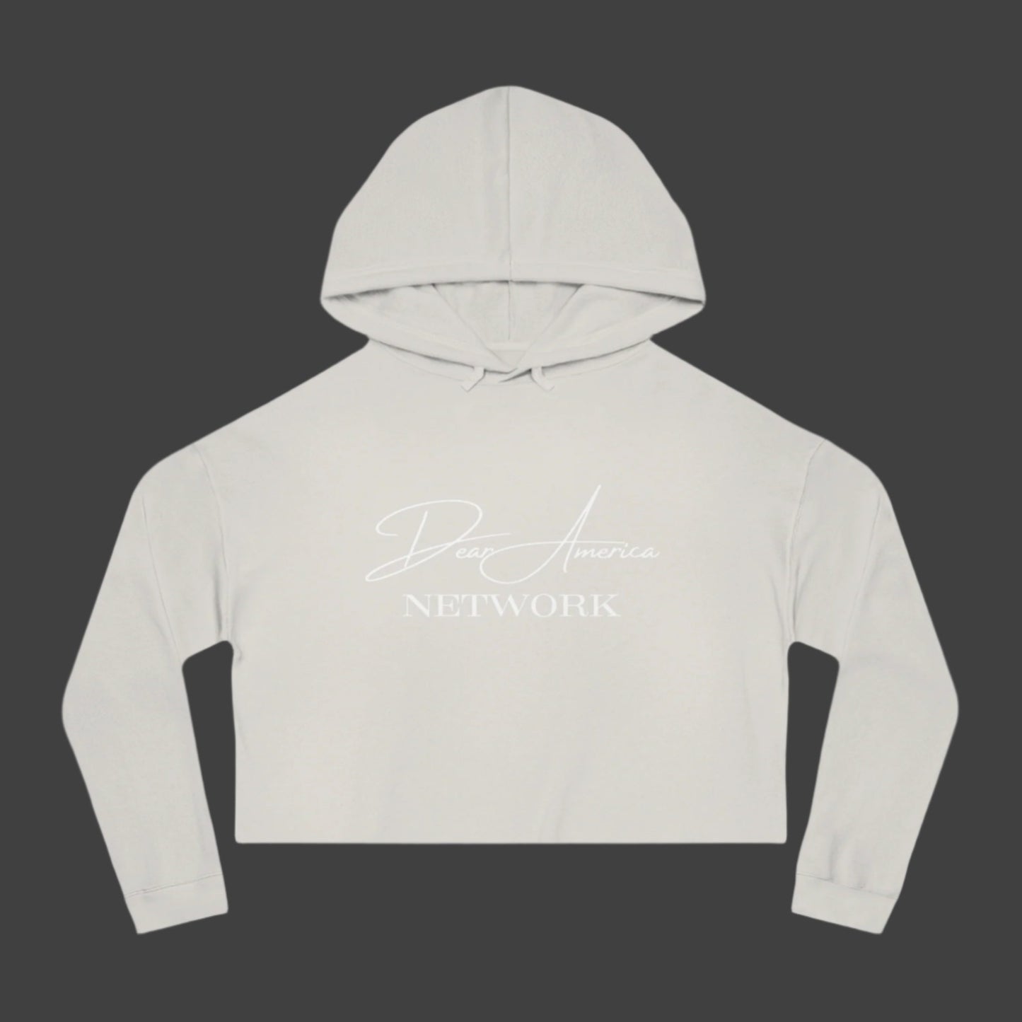 Cropped Hooded Sweatshirt